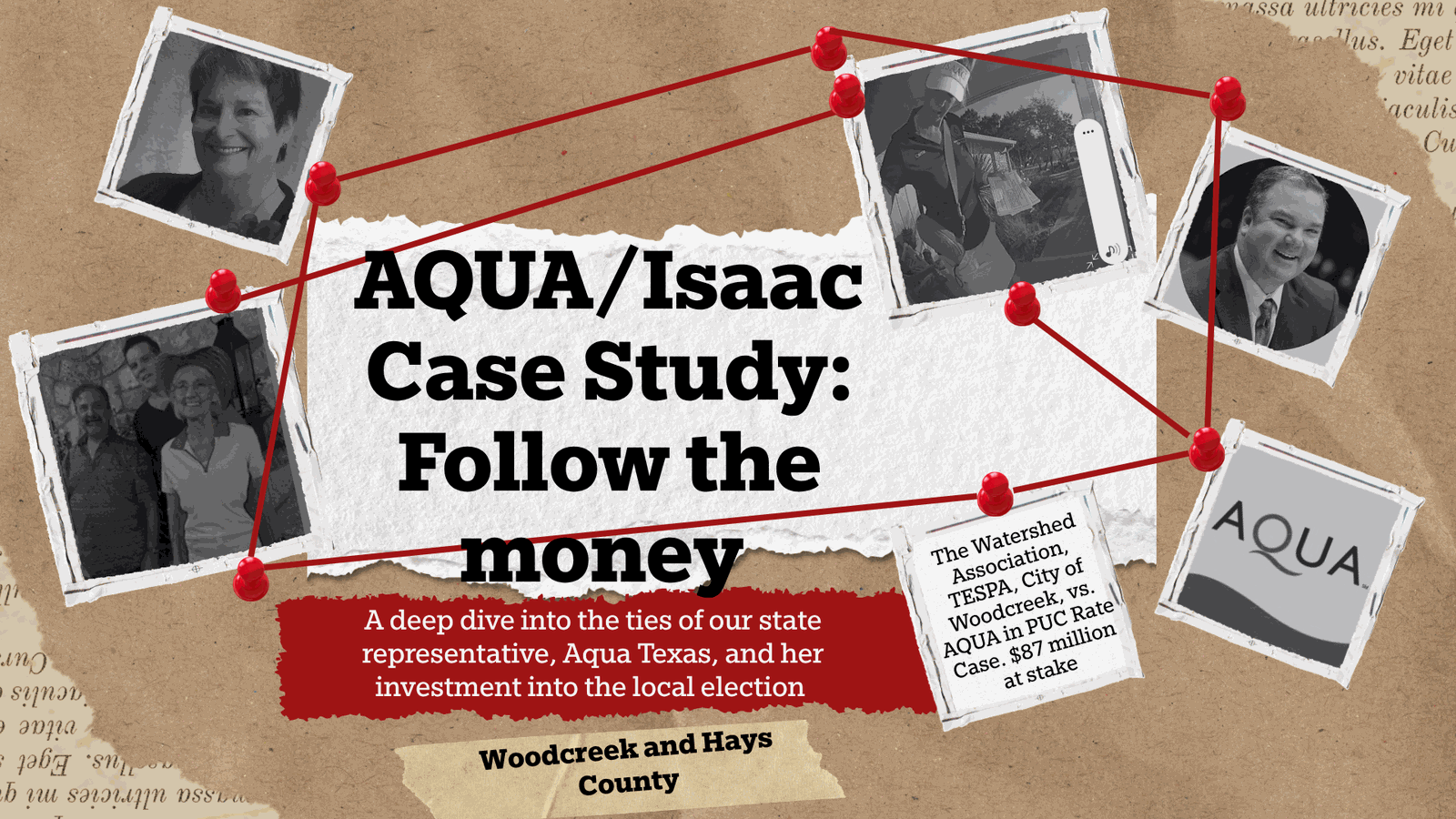 Aqua/Isaac Case Study: Follow the money